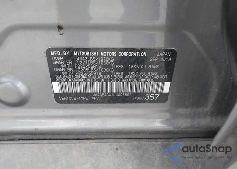 2020 Mitsubishi Outlander Sport 2.0 Se from USA, damaged, VIN JA4AP4AU1LU006597